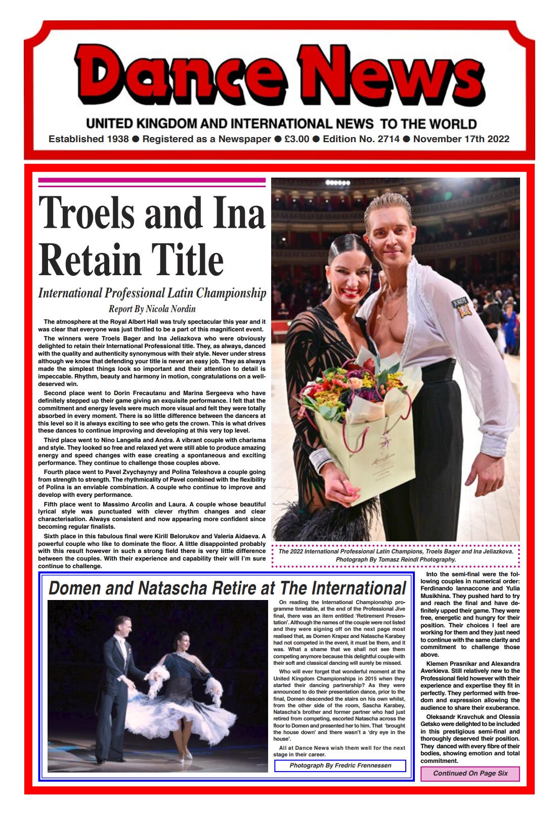 Issue 2714 Front Page
