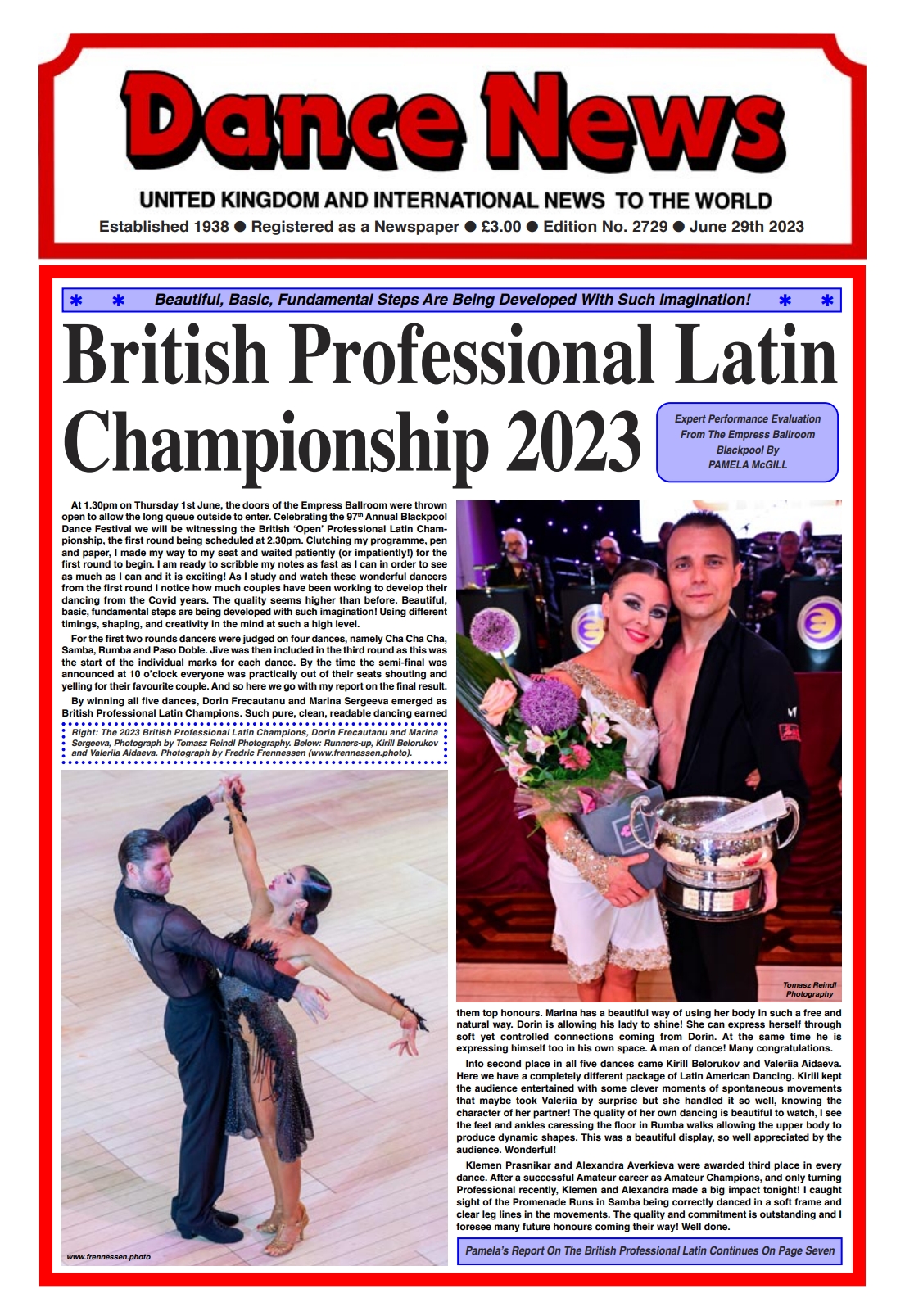 Issue 2729 Front Page